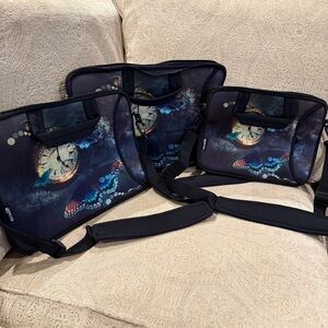 Elegant Butterfly Design Laptop and Tablet Bag Set